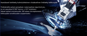 3D laser 5 akselin linkitetty leikkuupää laseriin