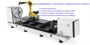 Cladding edut ruiskutukseen verratrtuna