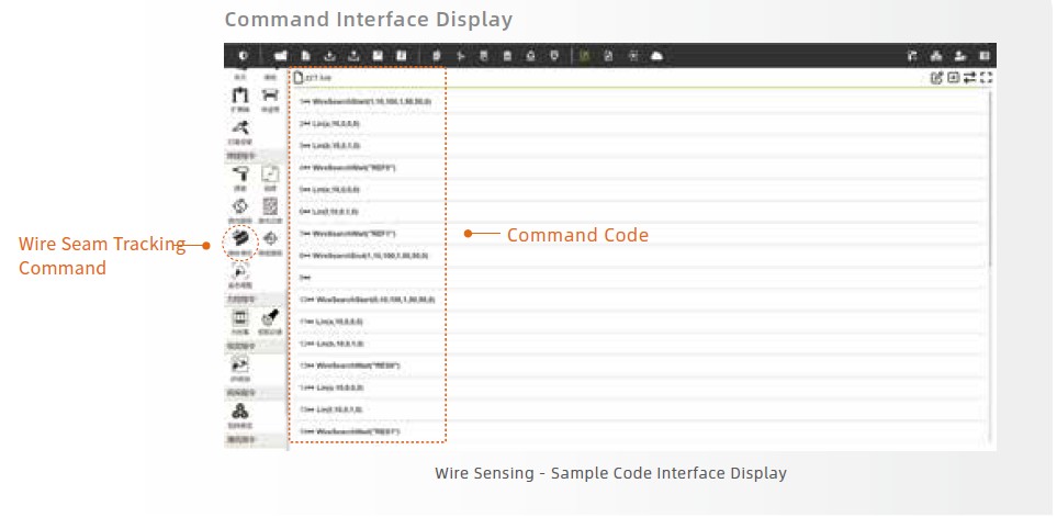 Fairino saumanseuranta käsky